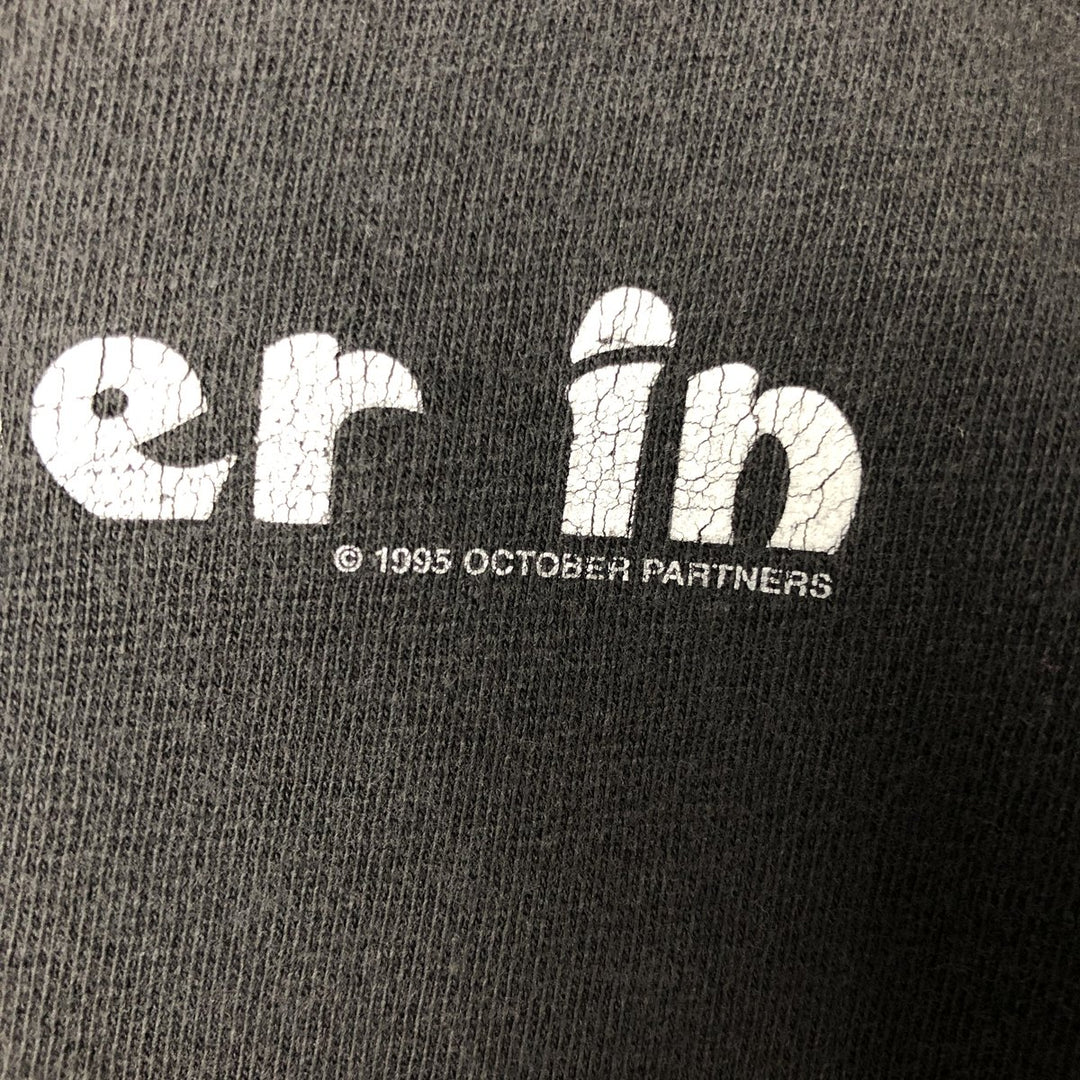 Vintage 90'S October Project band T-shirt, men's size XL cotton black type Vintage Second Hand