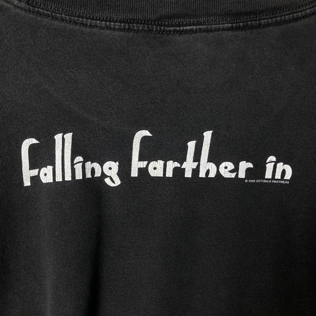 Vintage 90'S October Project band T-shirt, men's size XL cotton black type Vintage Second Hand