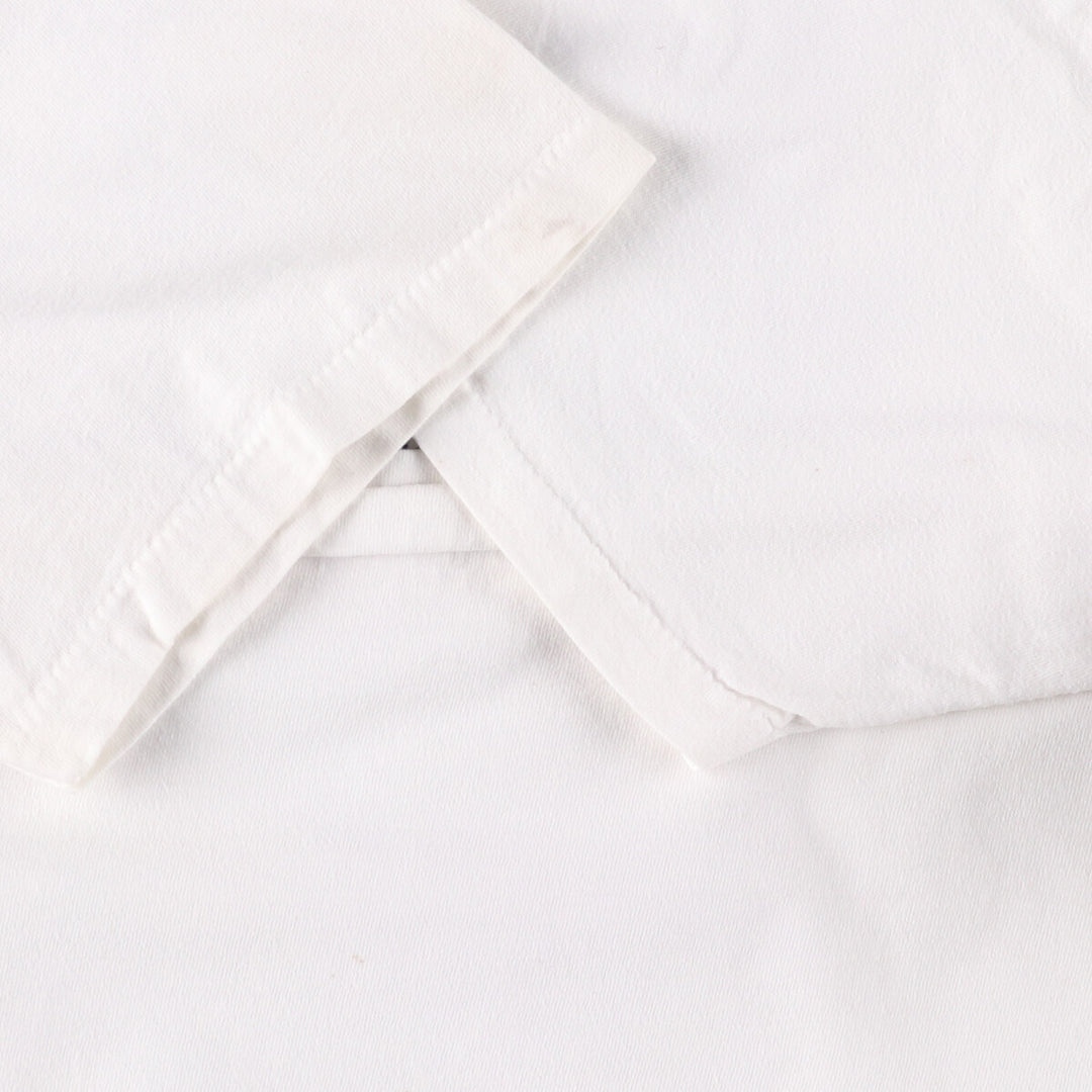 ONEITA BALZAC Band T-Shirt, Made in USA, Men's XL cotton white type Vintage Second Hand