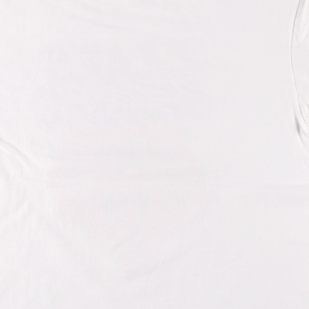 ONEITA BALZAC Band T-Shirt, Made in USA, Men's XL cotton white type Vintage Second Hand