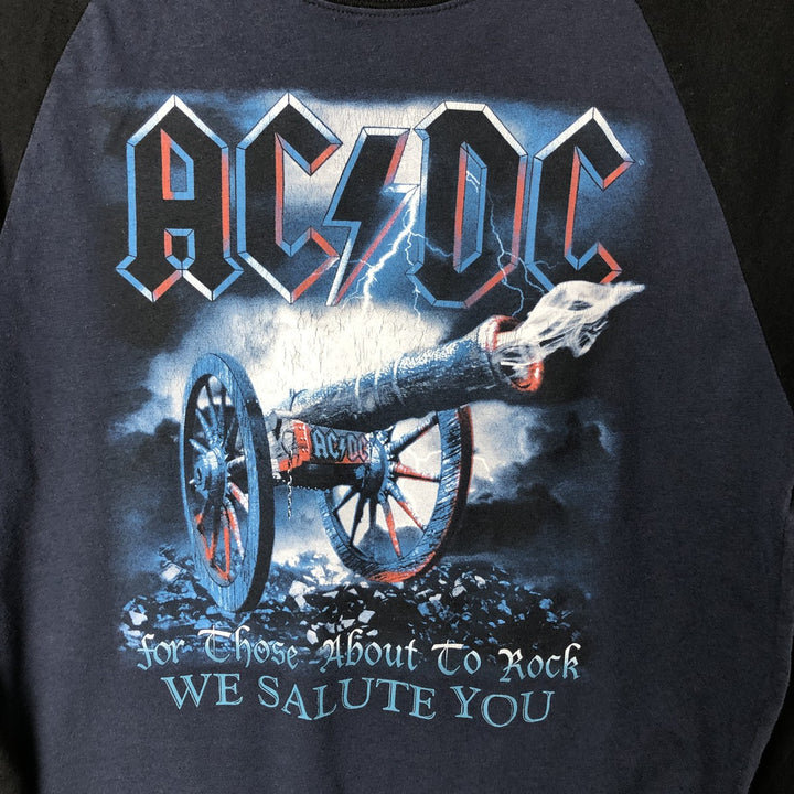 AC cotton navy blue type Vintage Second Hand