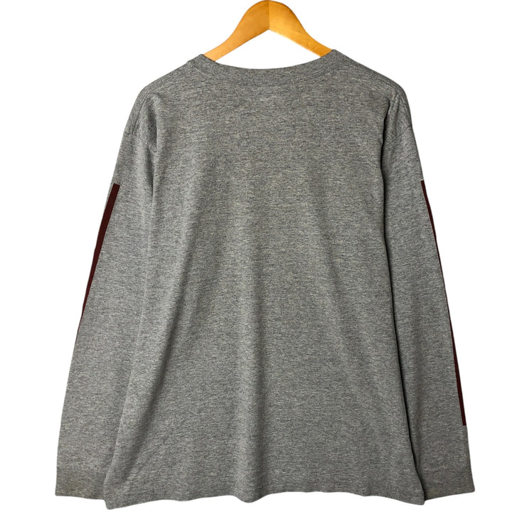 90s-00'S Timberland long-sleeved T-shirt, men's size XL cotton gray type Vintage Second Hand