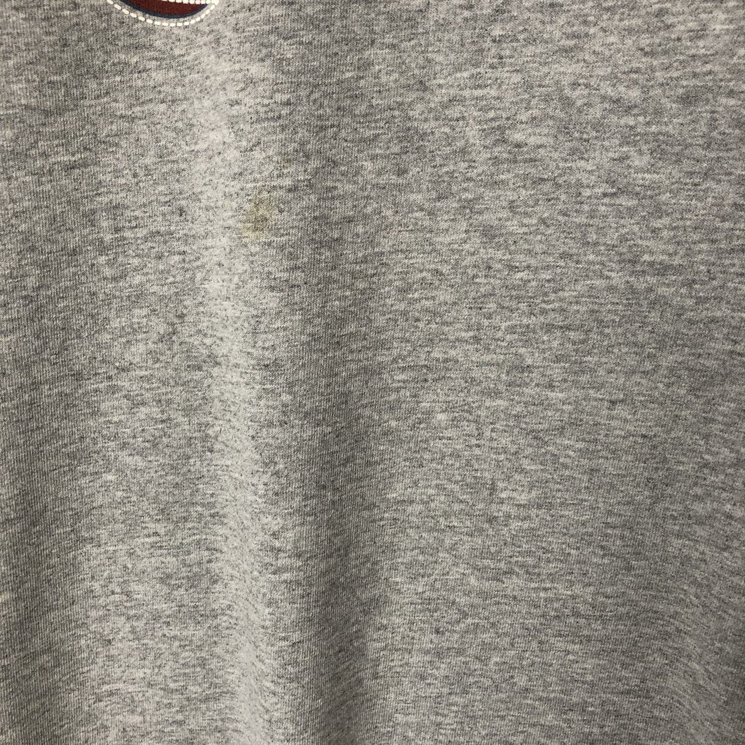 90s-00'S Timberland long-sleeved T-shirt, men's size XL cotton gray type Vintage Second Hand