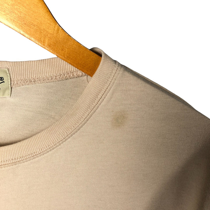90s-00'S Eddie Bauer Long Sleeve T-Shirt, Men's XL cotton Beige type Vintage Second Hand