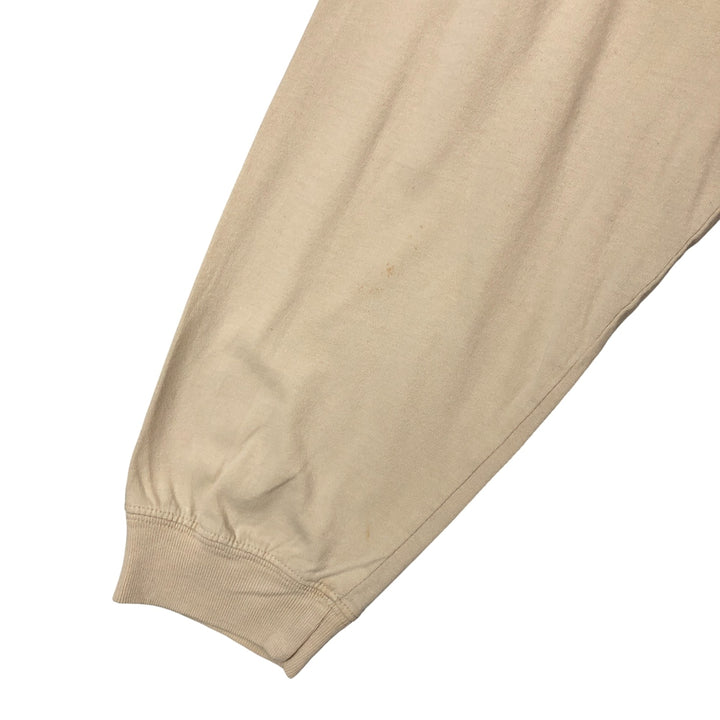 90s-00'S Eddie Bauer Long Sleeve T-Shirt, Men's XL cotton Beige type Vintage Second Hand