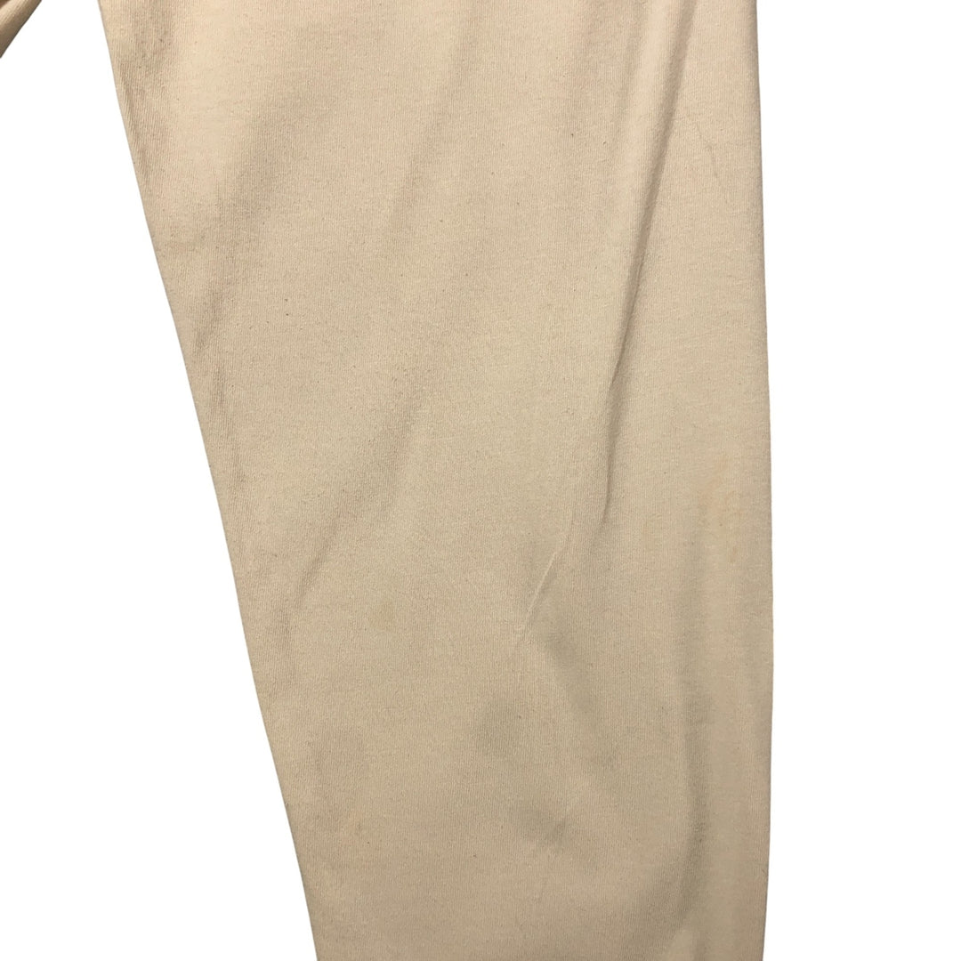 90s-00'S Eddie Bauer Long Sleeve T-Shirt, Men's XL cotton Beige type Vintage Second Hand