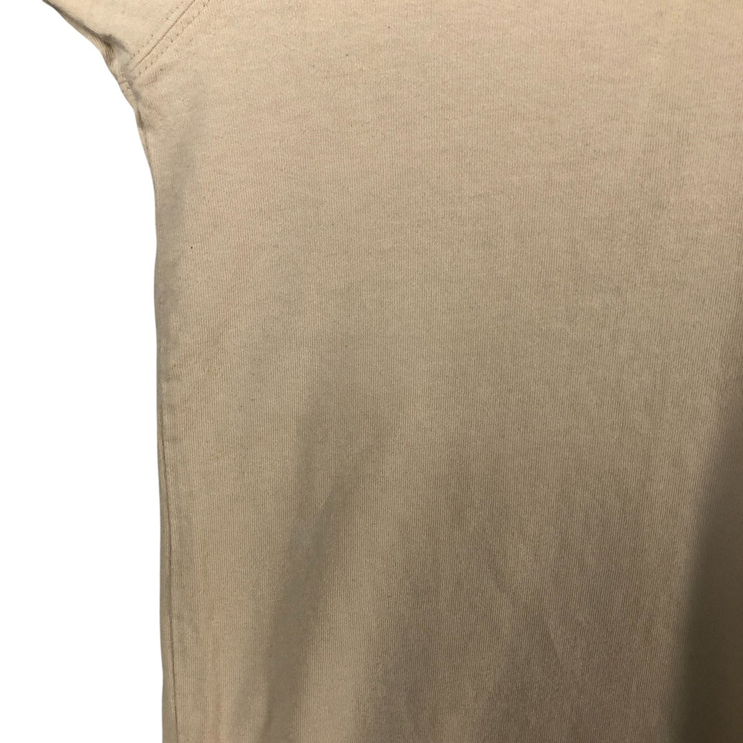 90s-00'S Eddie Bauer Long Sleeve T-Shirt, Men's XL cotton Beige type Vintage Second Hand