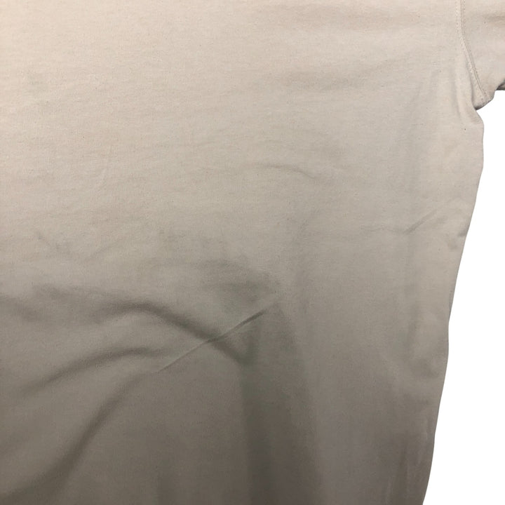 90s-00'S Eddie Bauer Long Sleeve T-Shirt, Men's XL cotton Beige type Vintage Second Hand
