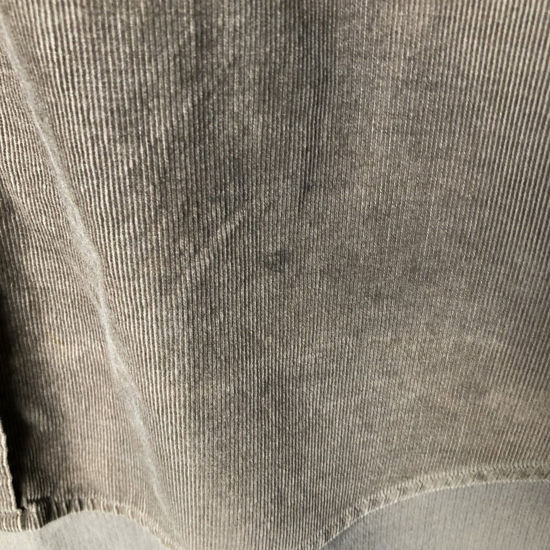 2000'S Banana Republic long-sleeved button-down corduroy shirt, men's size L cotton brown type Vintage Second Hand