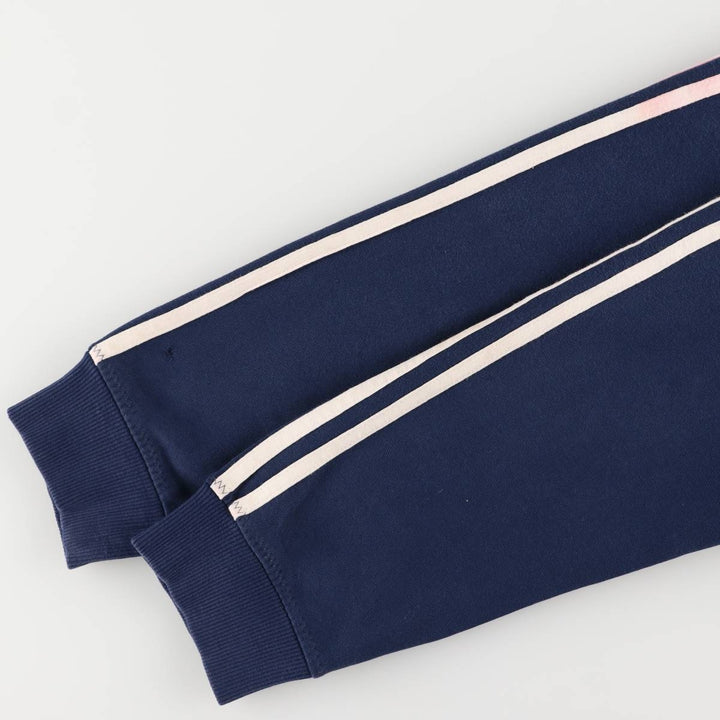 2000'S Adidas sweatshirt pullover hoodie, women's size XL cotton navy blue type Vintage Second Hand