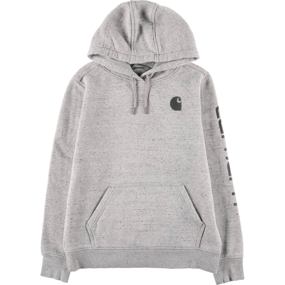 Carhartt Relaxed Fit Sweatshirt Pullover Hoodie, Women's Size M cotton gray type Vintage Second Hand