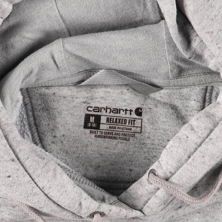 Carhartt Relaxed Fit Sweatshirt Pullover Hoodie, Women's Size M cotton gray type Vintage Second Hand