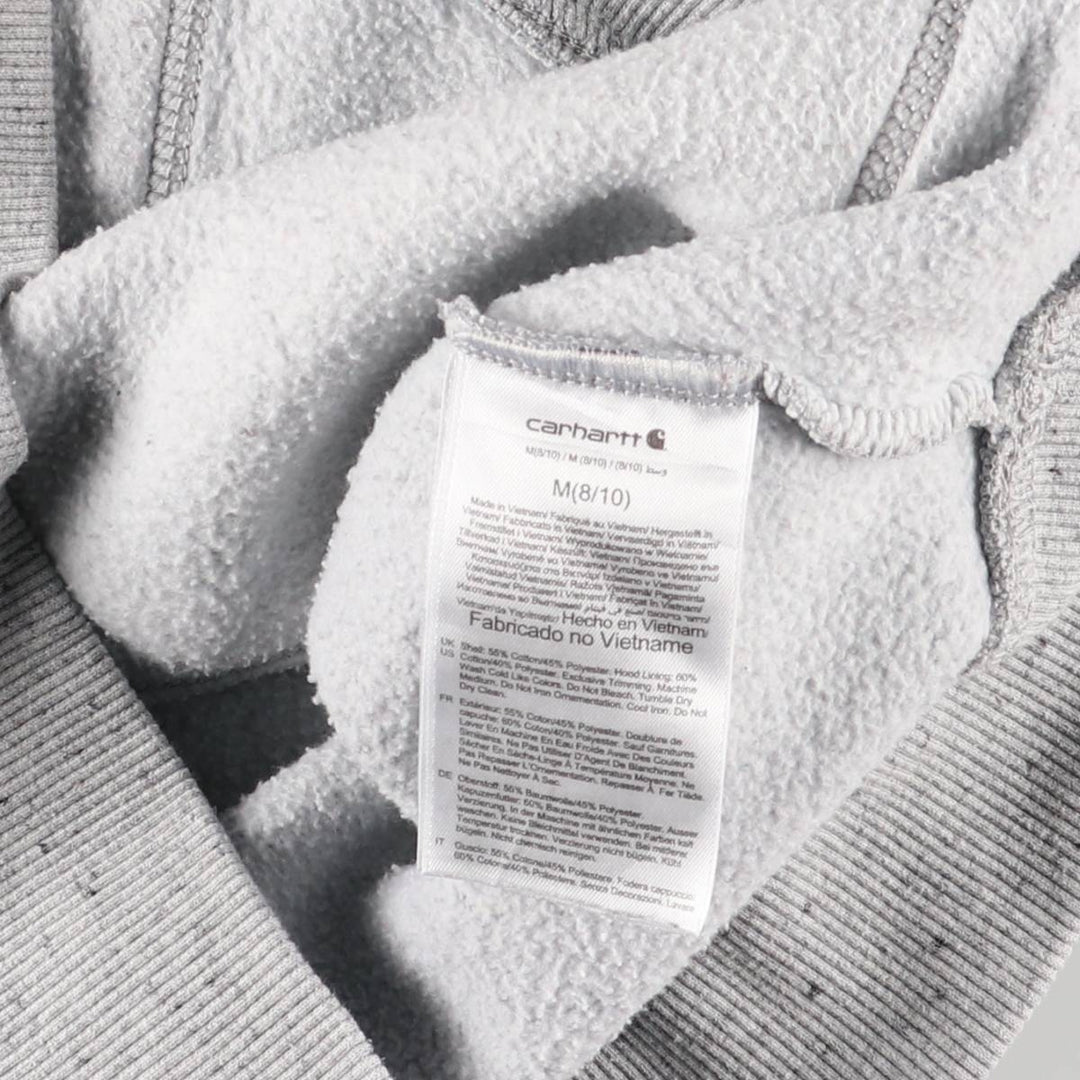 Carhartt Relaxed Fit Sweatshirt Pullover Hoodie, Women's Size M cotton gray type Vintage Second Hand