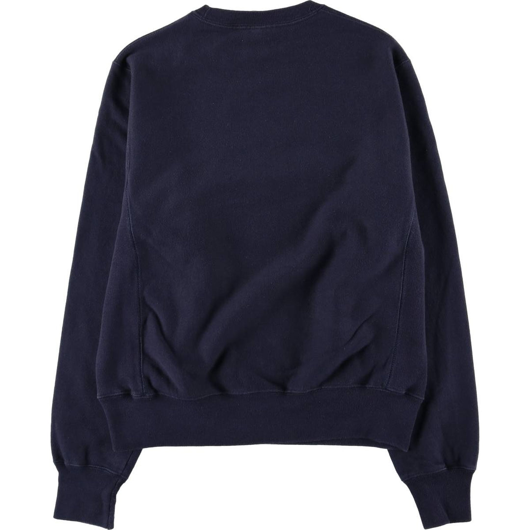 Champion REVERSE WEAVE Reverse Weave College Sweatshirt Trainer Men's S cotton navy blue type Vintage Second Hand