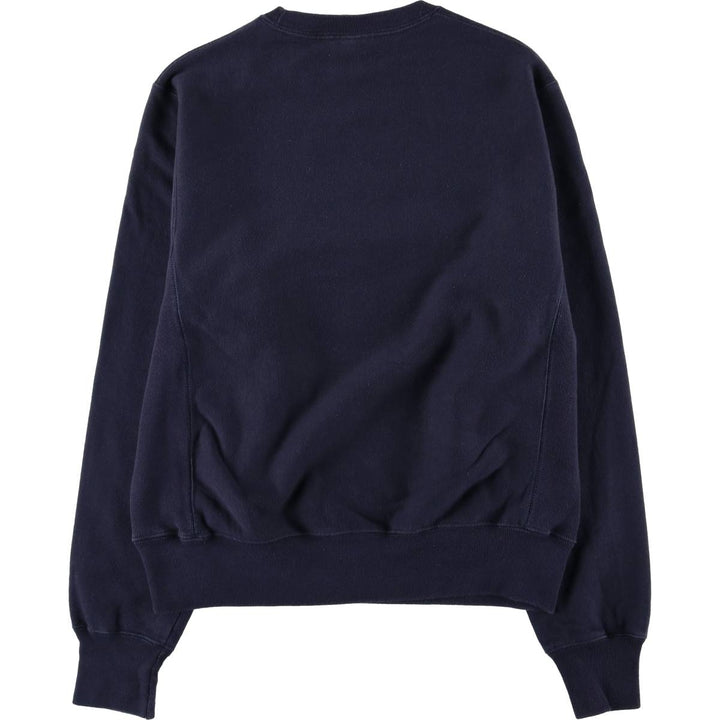 Champion REVERSE WEAVE Reverse Weave College Sweatshirt Trainer Men's S cotton navy blue type Vintage Second Hand