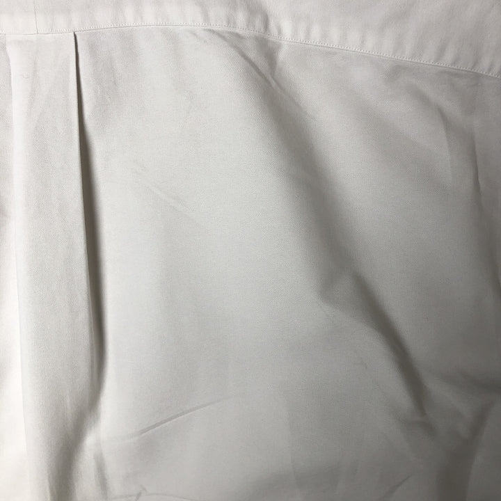 Ralph Lauren YARMOUTH long sleeve button down shirt, men's XXL size cotton white type Vintage Second Hand