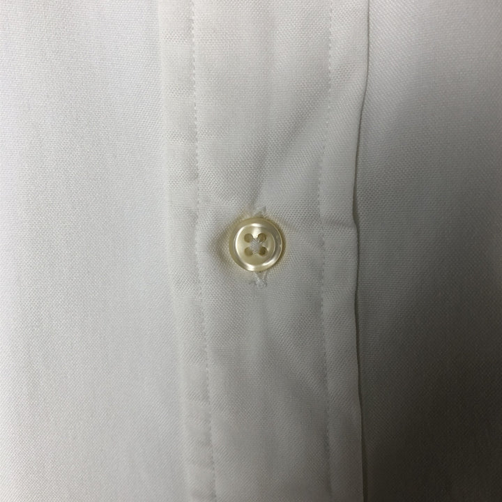 Ralph Lauren Classic Fit Long Sleeve Button Down Shirt Men's XL cotton white type Vintage Second Hand
