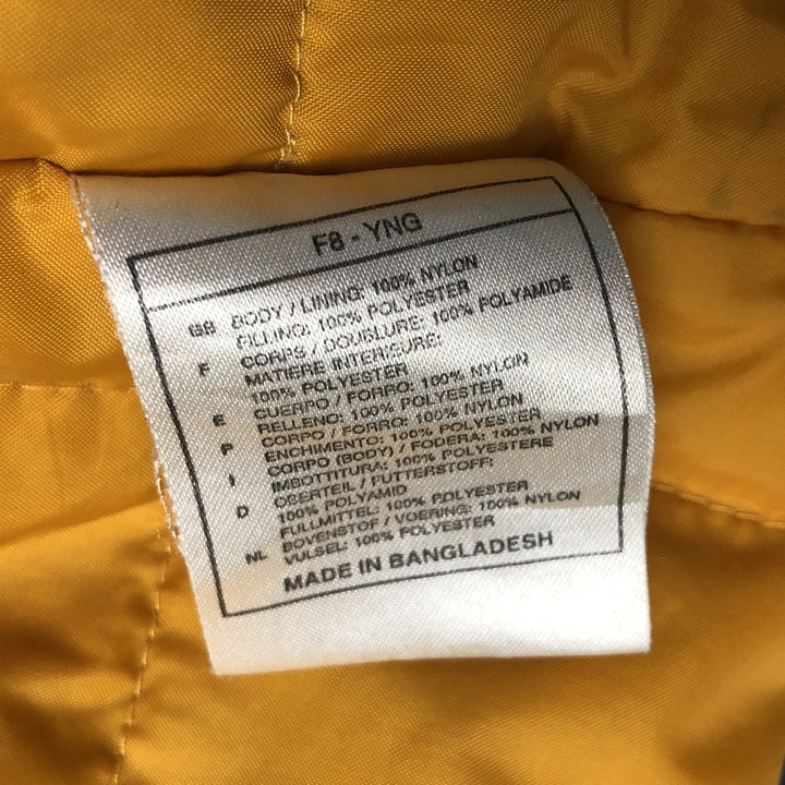 90'S Nike padded puffer jacket, men's size M, vintage Nylon navy blue type Vintage Second Hand