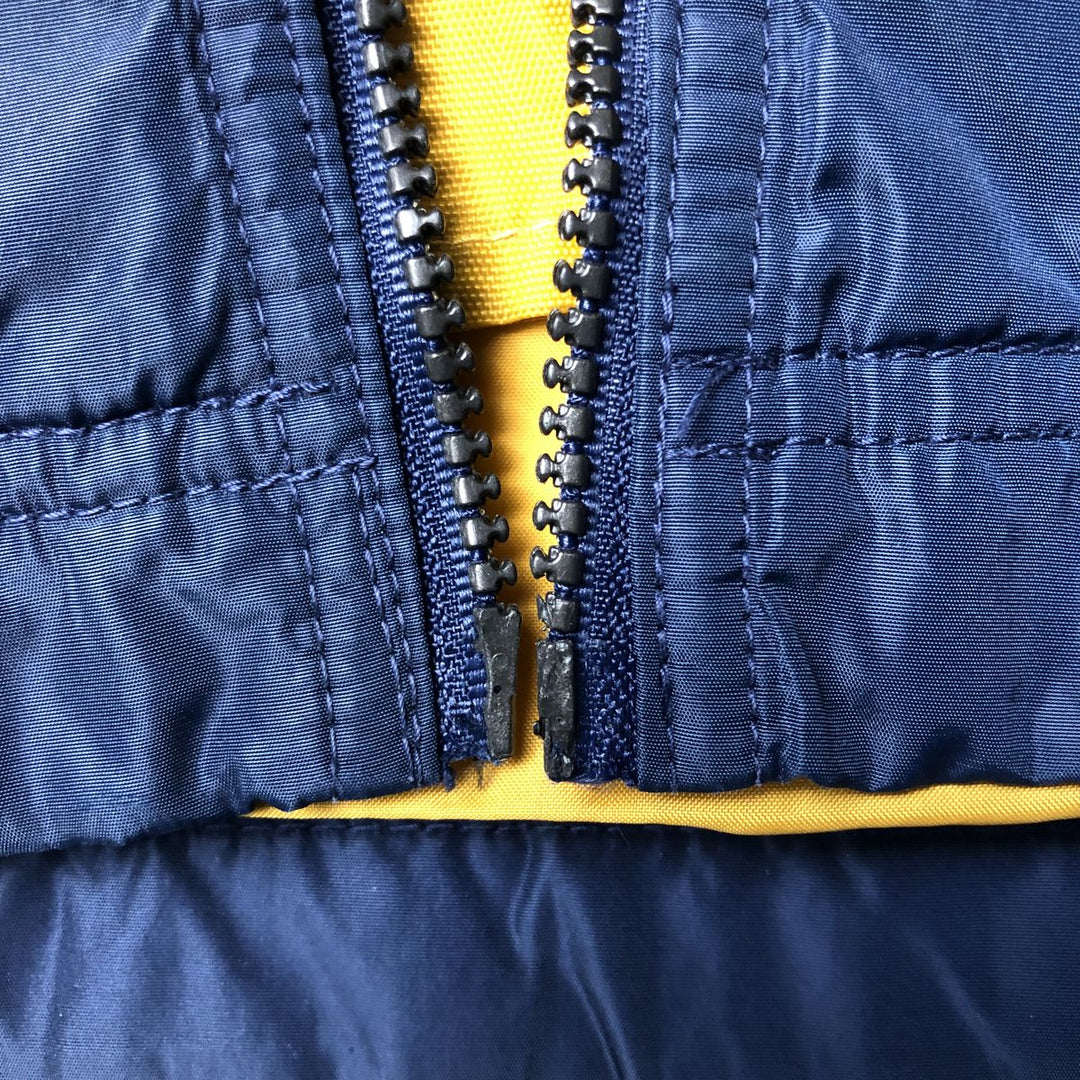 90'S Nike padded puffer jacket, men's size M, vintage Nylon navy blue type Vintage Second Hand