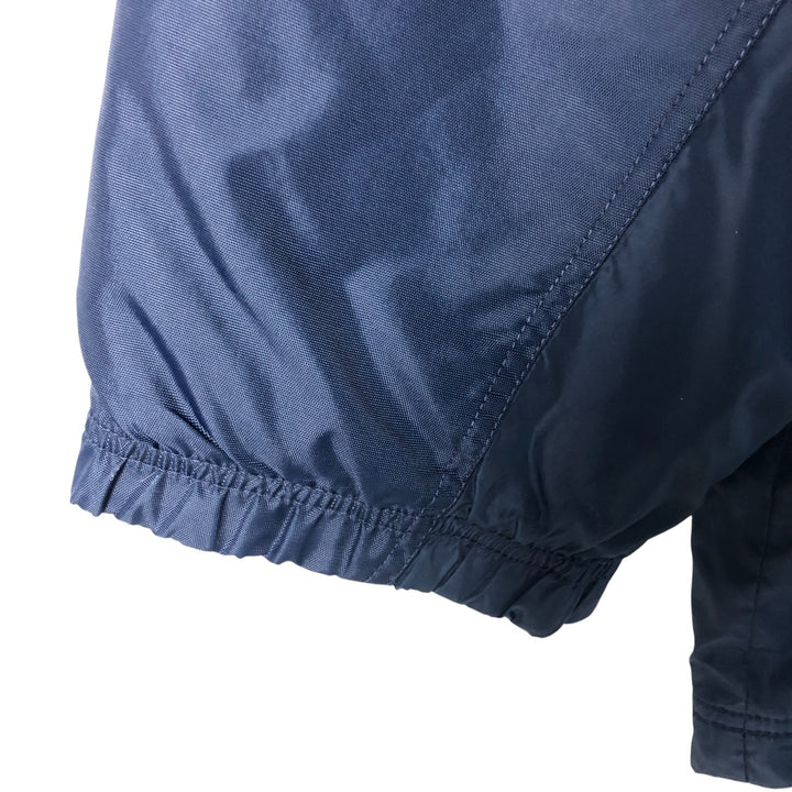 90'S Nike padded puffer jacket, men's size M, vintage Nylon navy blue type Vintage Second Hand