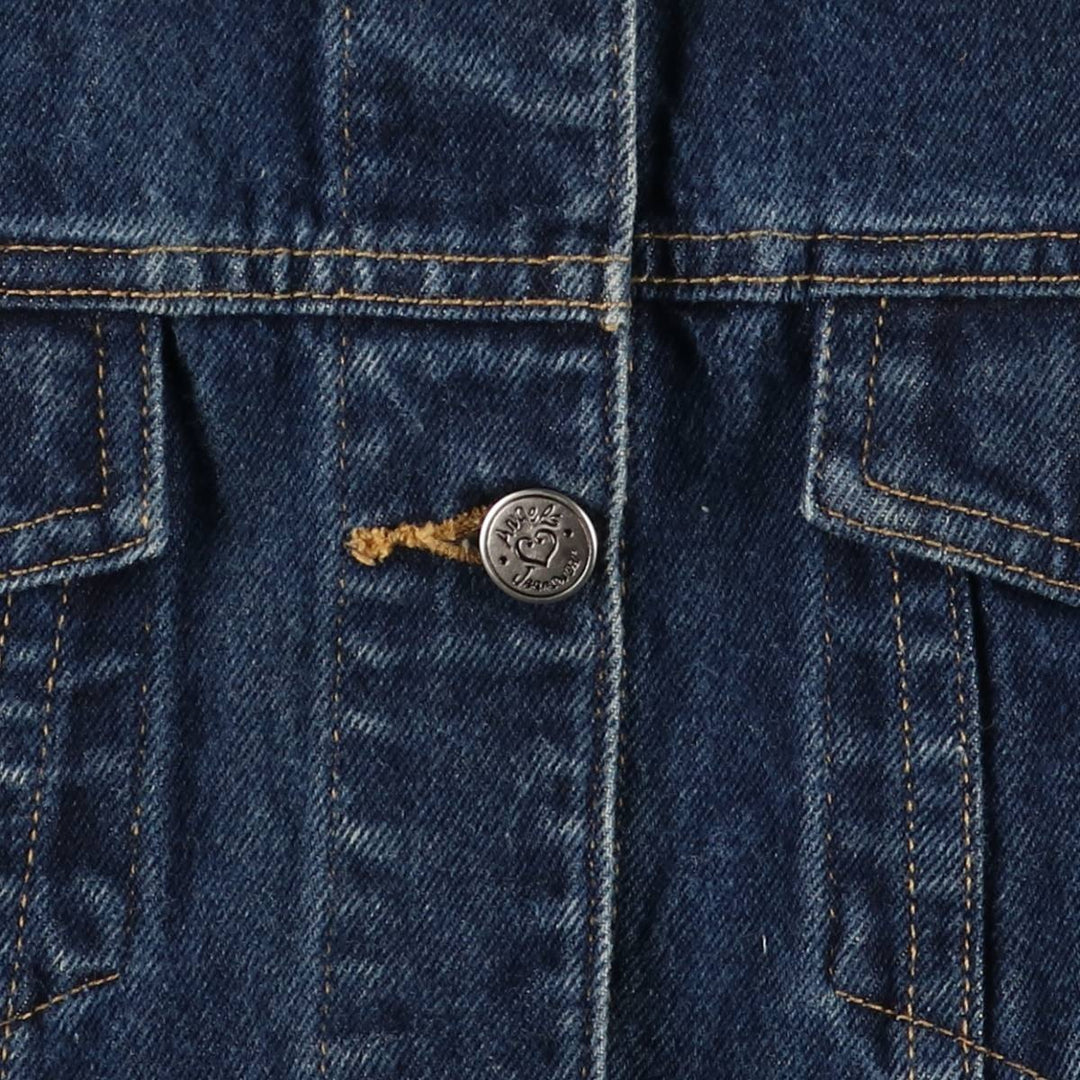 Angels Denim Jacket, Women's Size L cotton blue type Vintage Second Hand