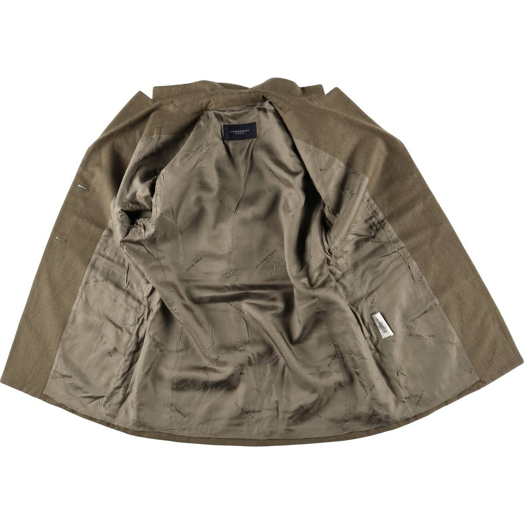 Burberry's BURBERRY LONDON wool tailored jacket, made in Spain, women's size M wool brown type Vintage Second Hand