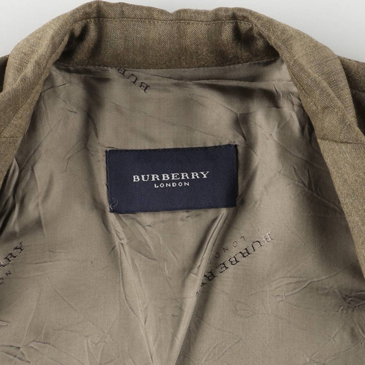 Burberry's BURBERRY LONDON wool tailored jacket, made in Spain, women's size M wool brown type Vintage Second Hand