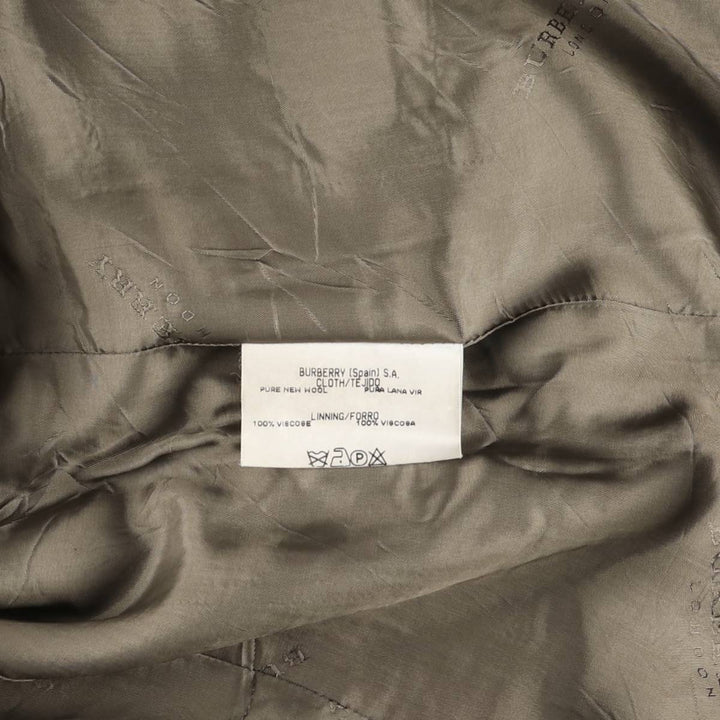 Burberry's BURBERRY LONDON wool tailored jacket, made in Spain, women's size M wool brown type Vintage Second Hand