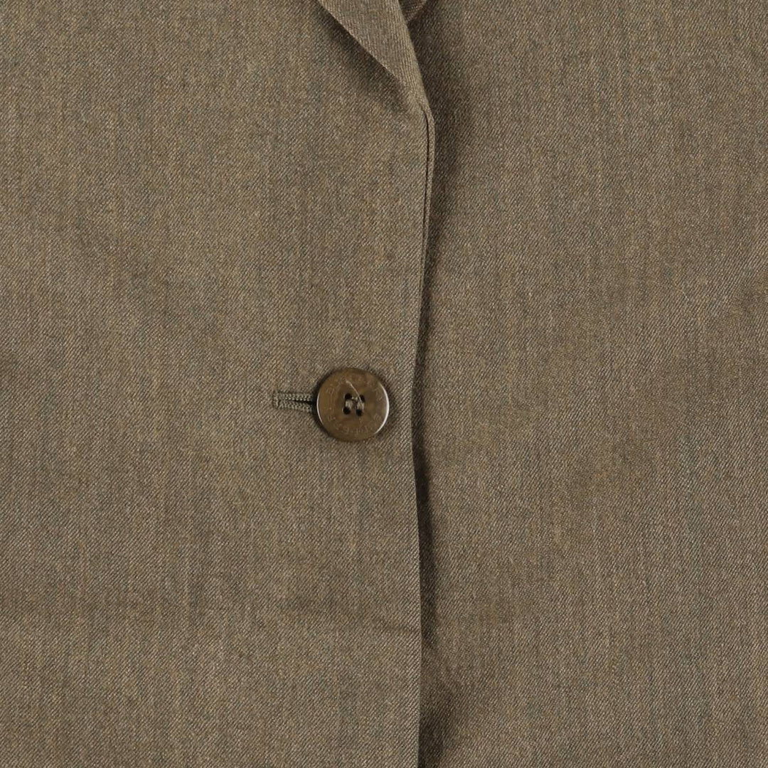 Burberry's BURBERRY LONDON wool tailored jacket, made in Spain, women's size M wool brown type Vintage Second Hand