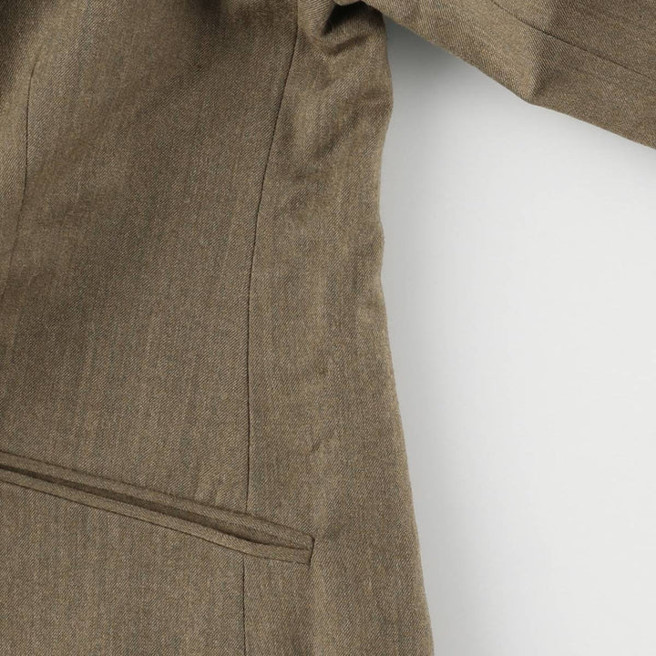 Burberry's BURBERRY LONDON wool tailored jacket, made in Spain, women's size M wool brown type Vintage Second Hand