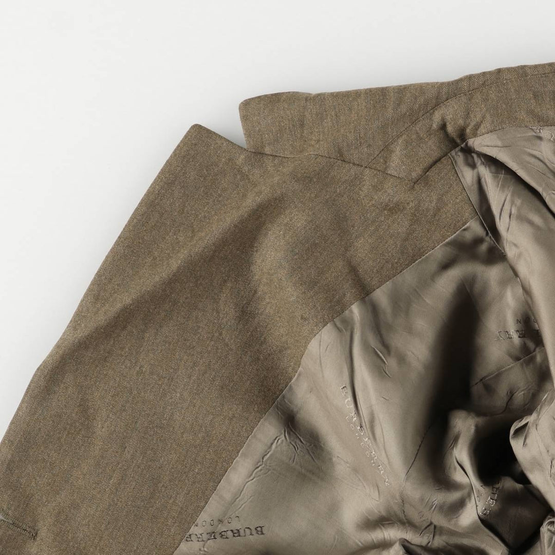 Burberry's BURBERRY LONDON wool tailored jacket, made in Spain, women's size M wool brown type Vintage Second Hand