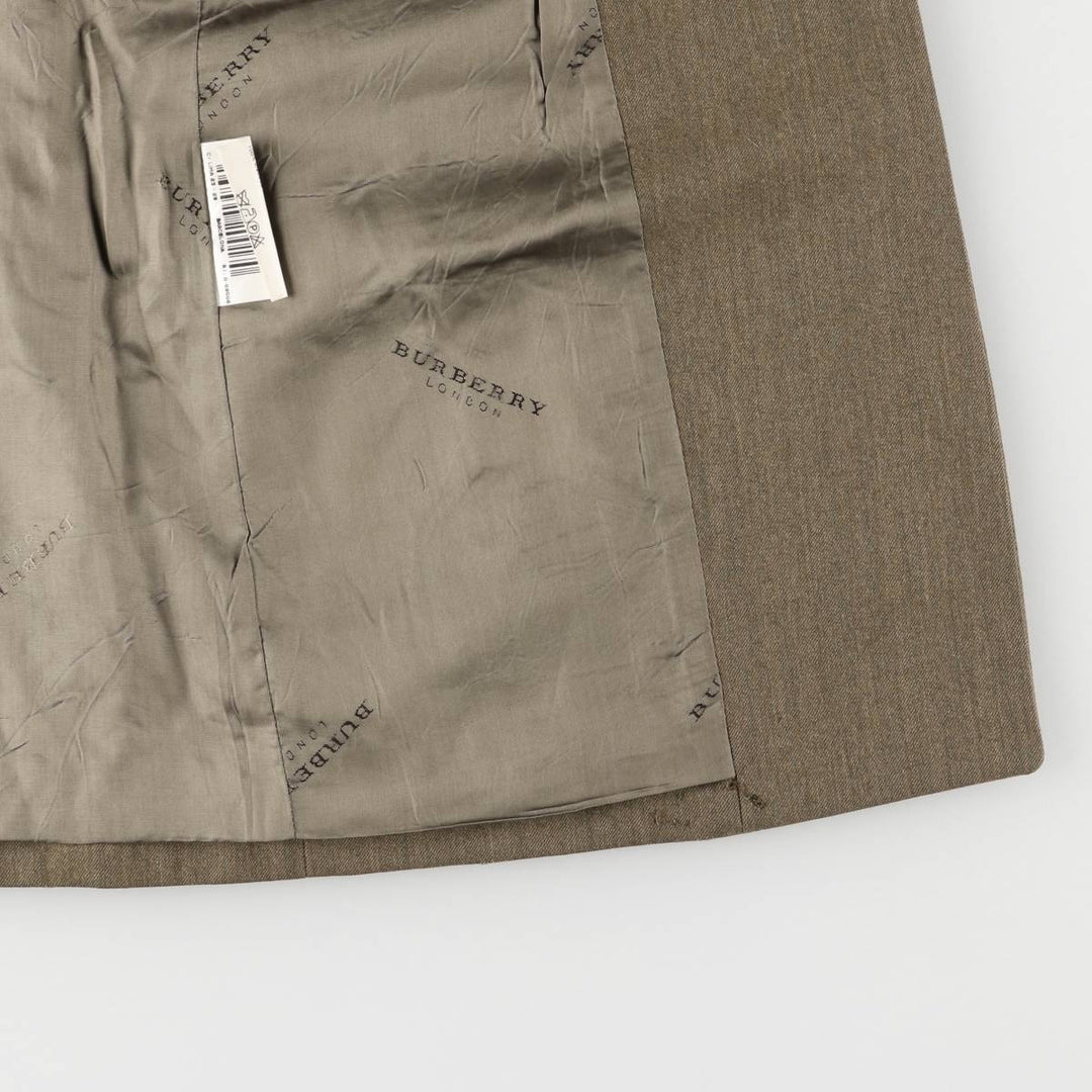 Burberry's BURBERRY LONDON wool tailored jacket, made in Spain, women's size M wool brown type Vintage Second Hand
