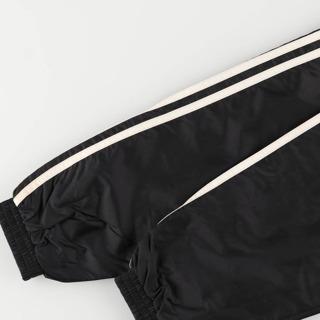 Adidas nylon hoodie, women's size L Nylon black type Vintage Second Hand