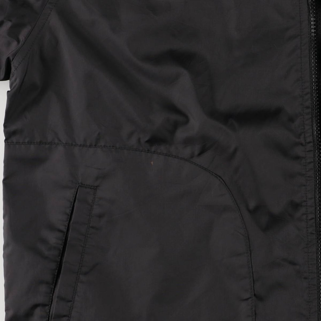 Adidas nylon hoodie, women's size L Nylon black type Vintage Second Hand