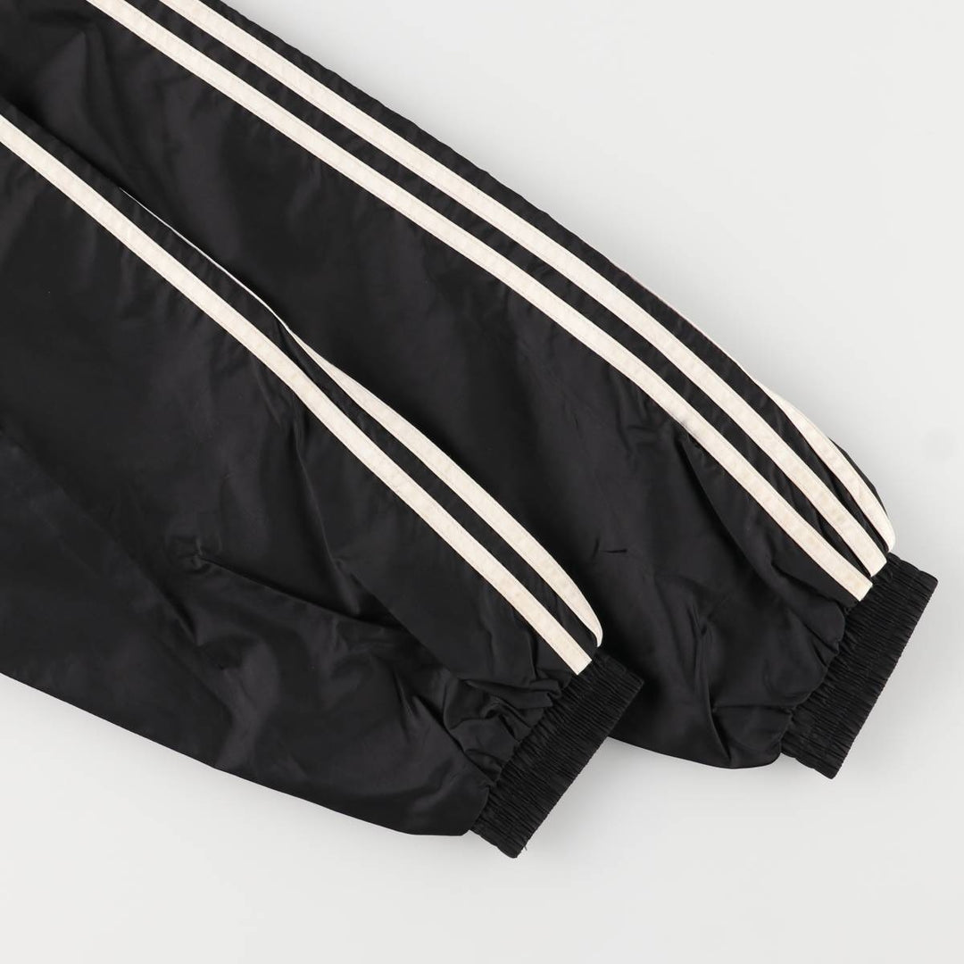 Adidas nylon hoodie, women's size L Nylon black type Vintage Second Hand