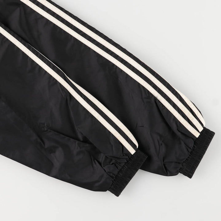 Adidas nylon hoodie, women's size L Nylon black type Vintage Second Hand