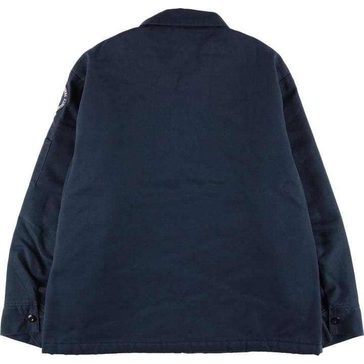 Vintage Dickies Work Jacket, Made in USA, Men's XL polyester navy blue type Vintage Second Hand