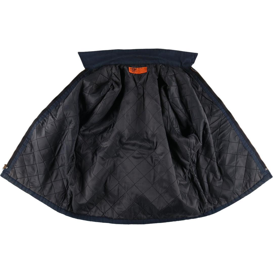 Vintage Dickies Work Jacket, Made in USA, Men's XL polyester navy blue type Vintage Second Hand
