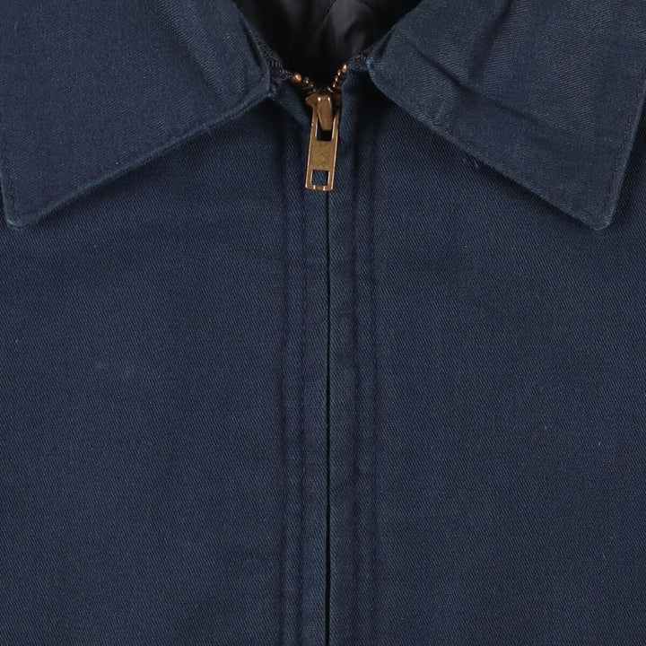 Vintage Dickies Work Jacket, Made in USA, Men's XL polyester navy blue type Vintage Second Hand