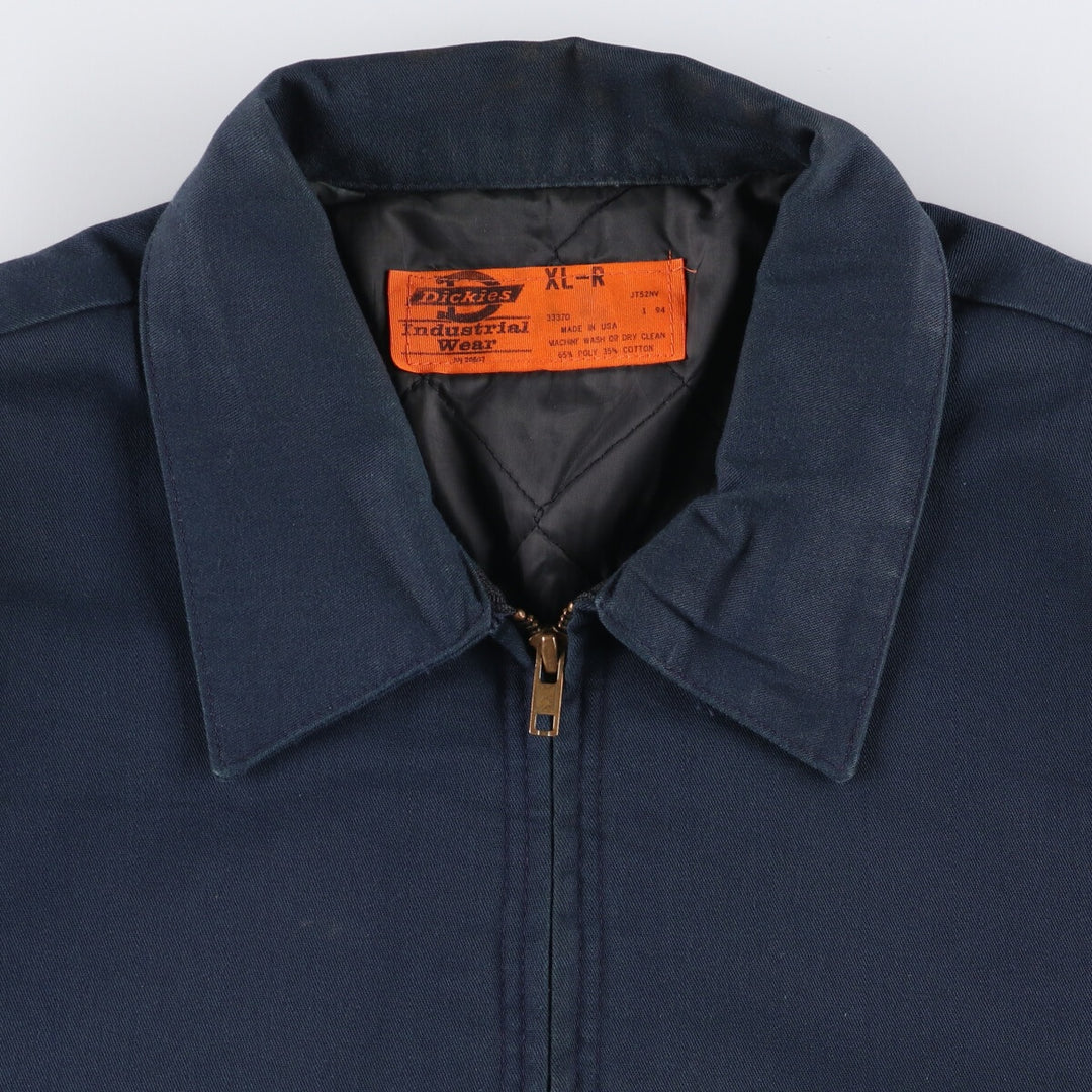 Vintage Dickies Work Jacket, Made in USA, Men's XL polyester navy blue type Vintage Second Hand