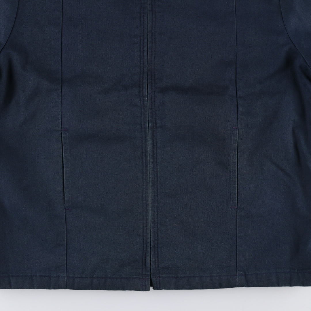 Vintage Dickies Work Jacket, Made in USA, Men's XL polyester navy blue type Vintage Second Hand