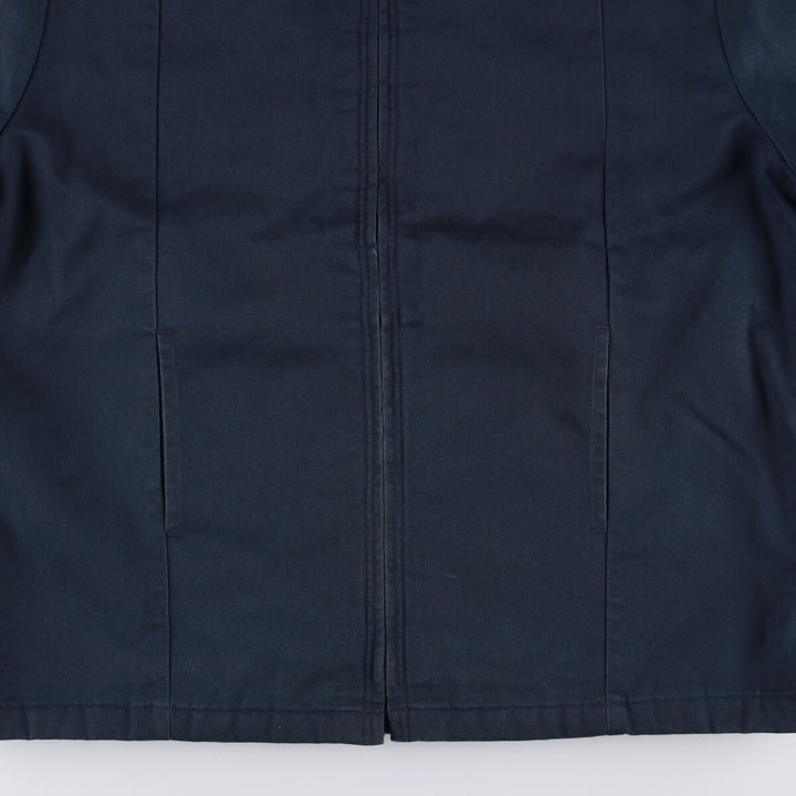 Vintage Dickies Work Jacket, Made in USA, Men's XL polyester navy blue type Vintage Second Hand