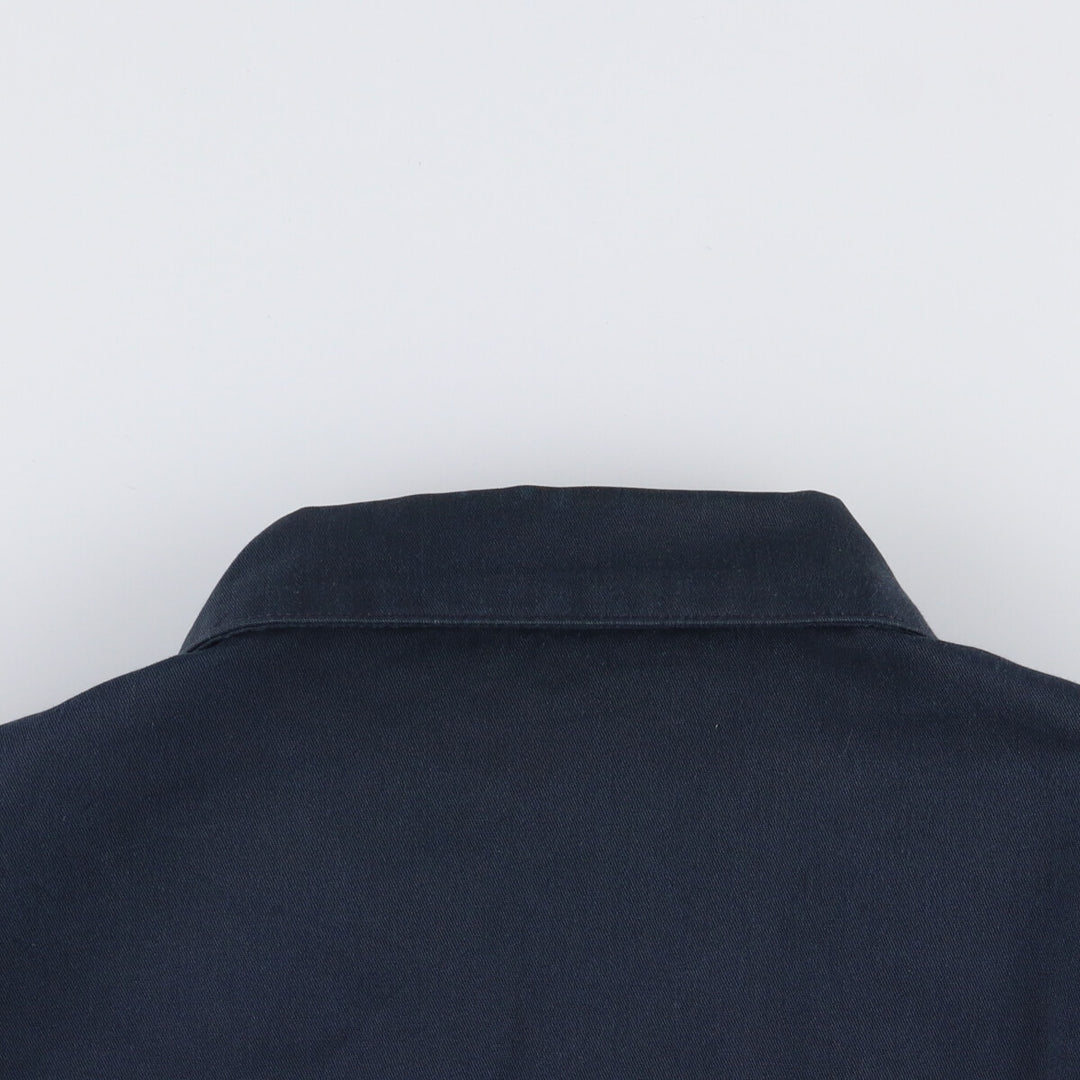 Vintage Dickies Work Jacket, Made in USA, Men's XL polyester navy blue type Vintage Second Hand