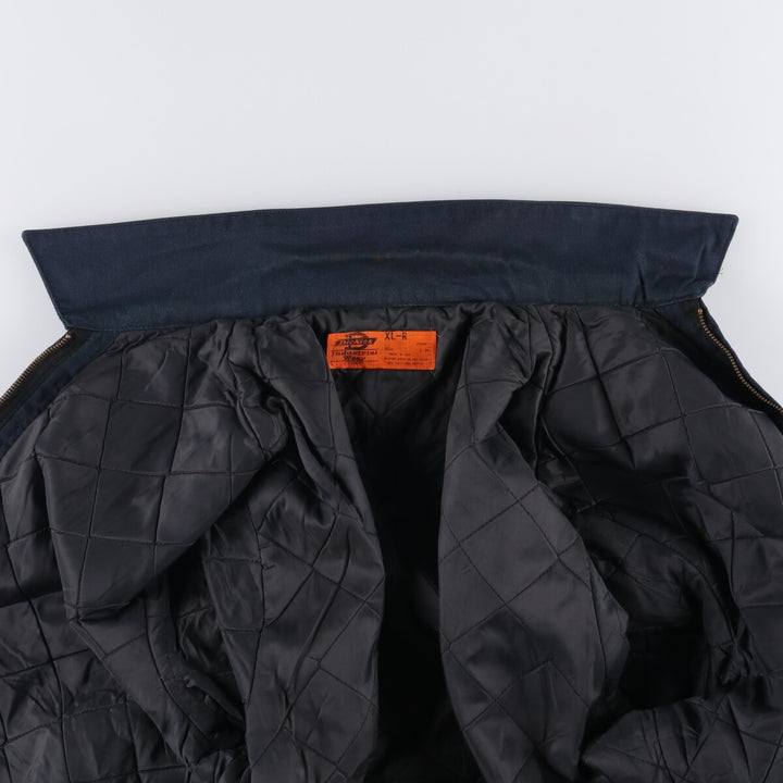 Vintage Dickies Work Jacket, Made in USA, Men's XL polyester navy blue type Vintage Second Hand