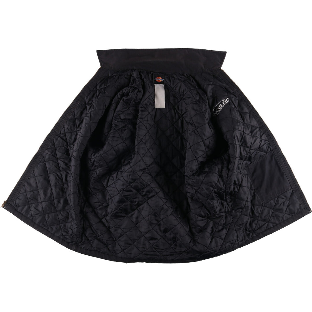 Dickies padded work jacket, men's size XXL unclear black type Vintage Second Hand