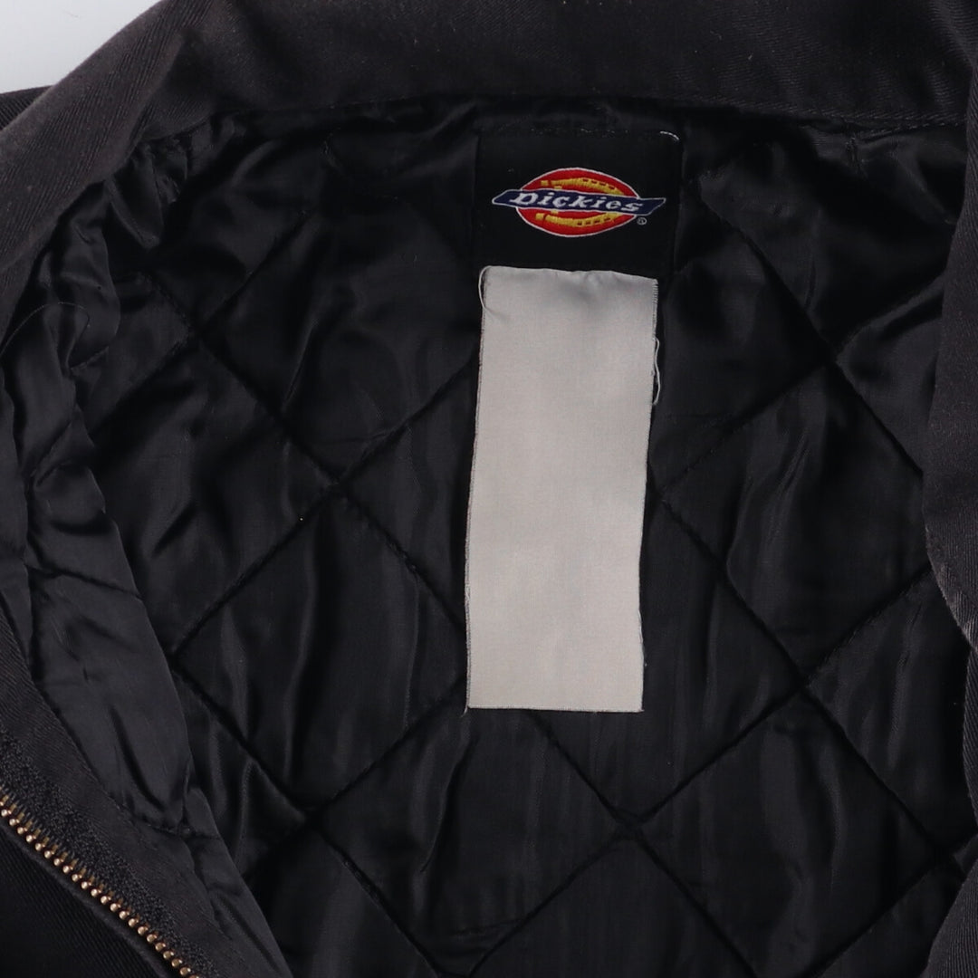 Dickies padded work jacket, men's size XXL unclear black type Vintage Second Hand