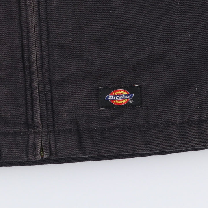 Dickies padded work jacket, men's size XXL unclear black type Vintage Second Hand