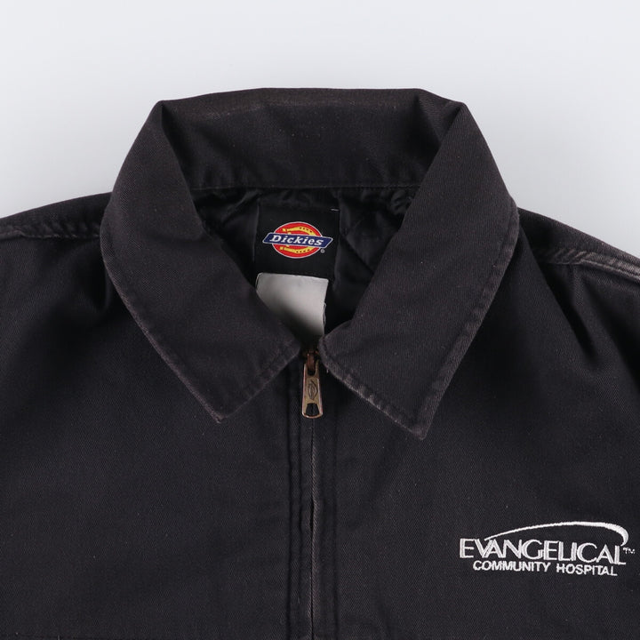 Dickies padded work jacket, men's size XXL unclear black type Vintage Second Hand