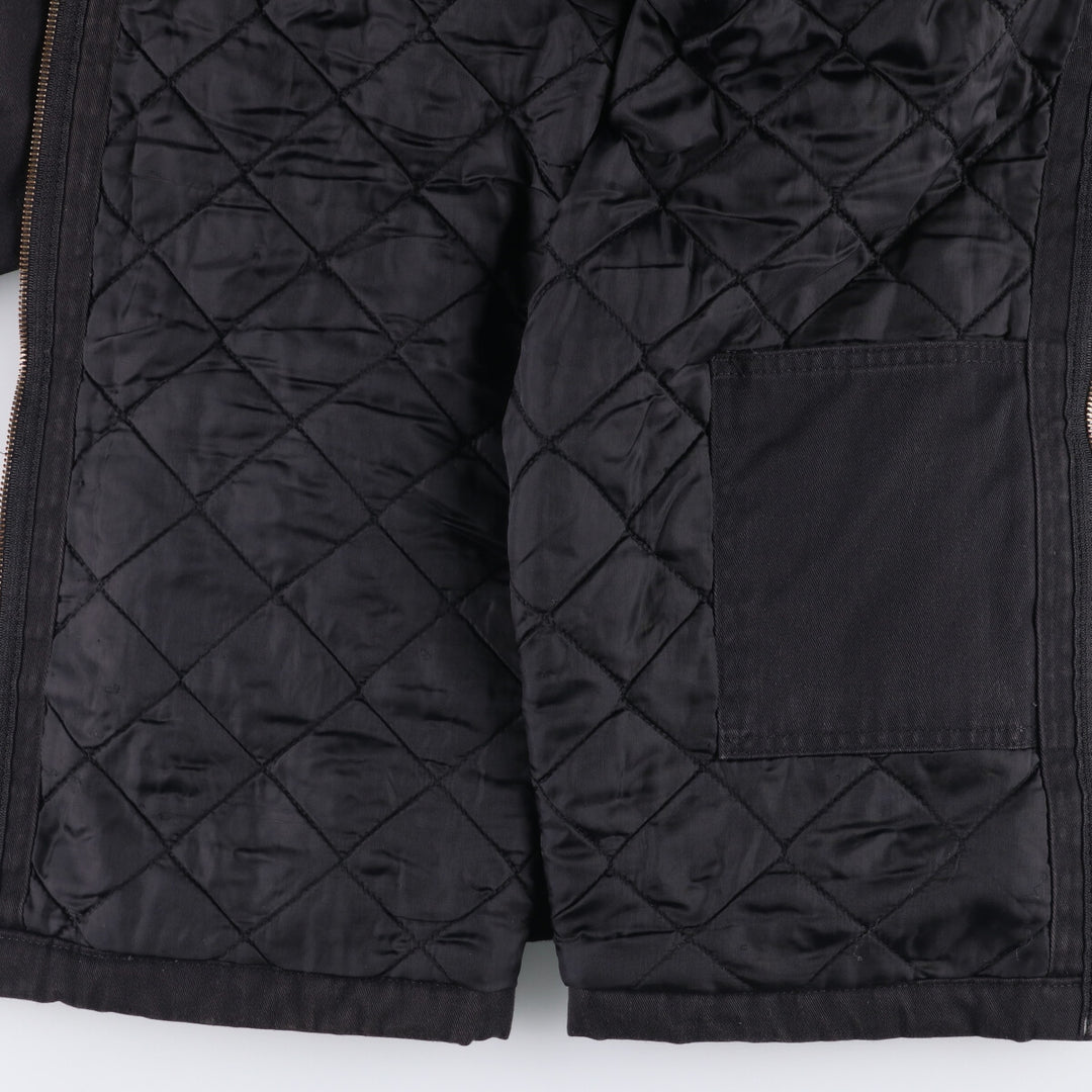 Dickies padded work jacket, men's size XXL unclear black type Vintage Second Hand