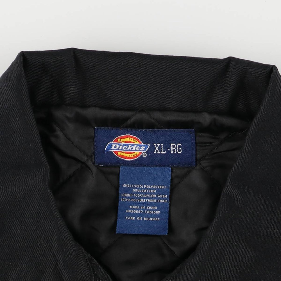 Dickies Work Jacket Men's XL polyester black type Vintage Second Hand